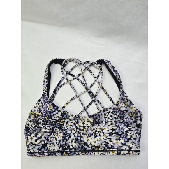 Lululemon Free To Be Bra Wild *Light Support, A/B CupFloral Metropolis Multi  4 - Picture 6 of 9
